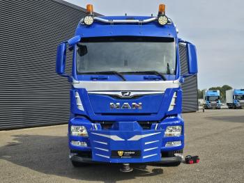 TGS 35.500 8x4-6 / PALFINGER 92 t/m CRANE +JIB